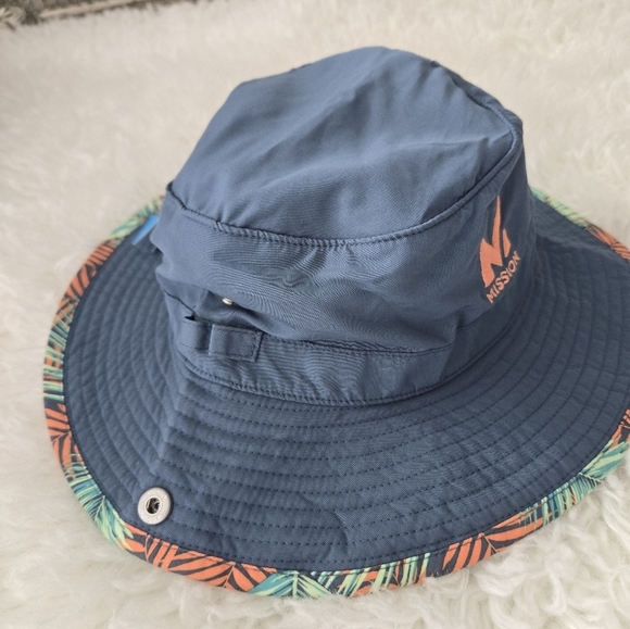 MISSION Hydroactive Cooling Bucket Hat. Cools When Wet (Sea Palm). New. - Picture 2 of 6